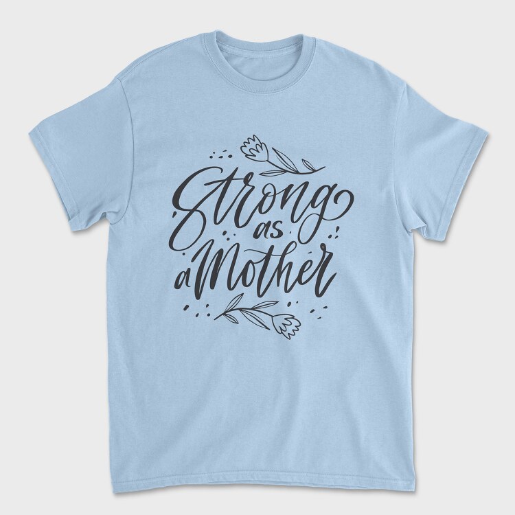 Lettering Mothers, Unisex Men's T-Shirt