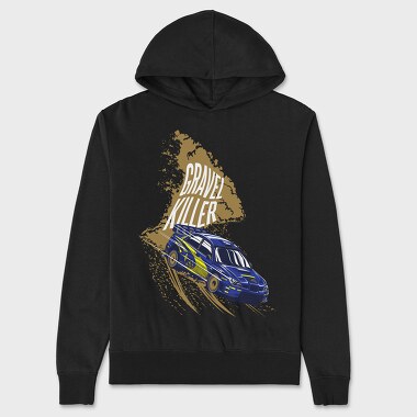 GRAVEL KILLER, Unisex Men's Hoodie