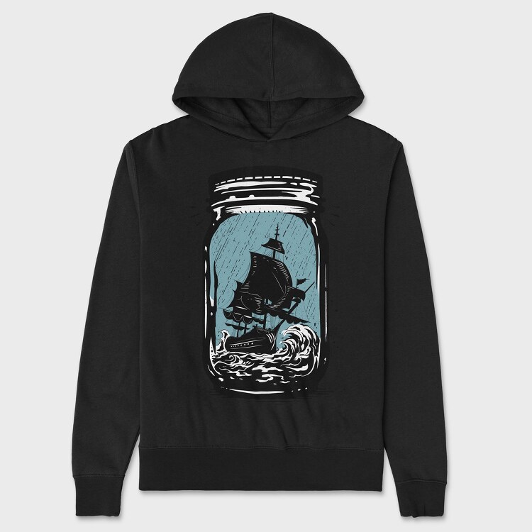 Trapped, Unisex Men's Hoodie