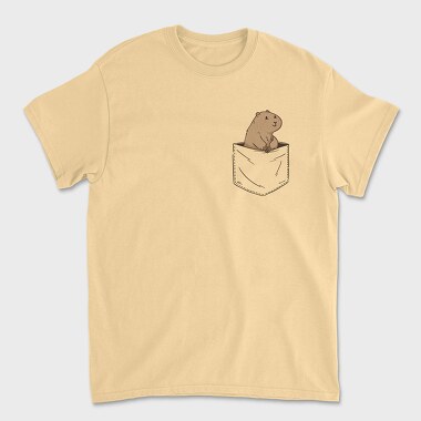 Pocket Prairie Dog, Unisex Men's T-Shirt