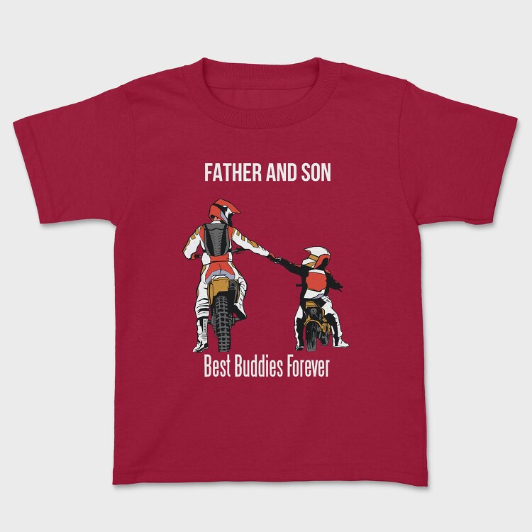 Father And Son Enduro, Детска Тениска