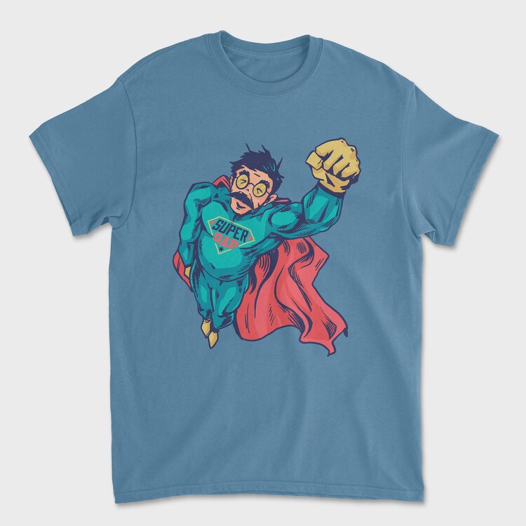 Superdad Hero, Unisex Men's T-Shirt