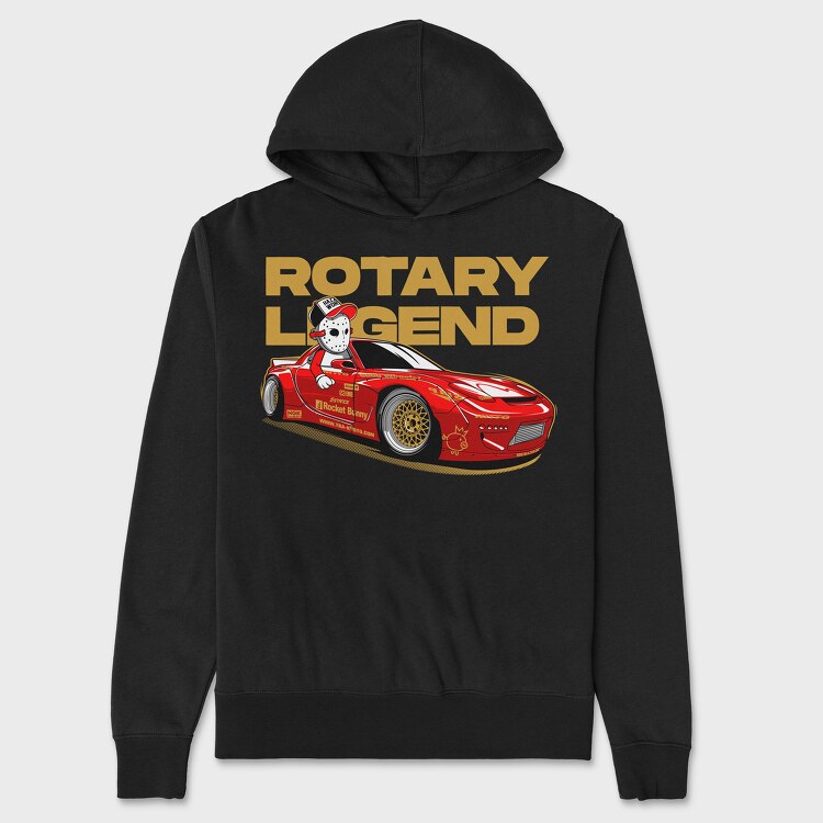 ROTARY LEGEND, Унисекс Мъжко Суичър