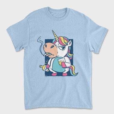 Bad Habits Unicorn, Unisex Men's T-Shirt