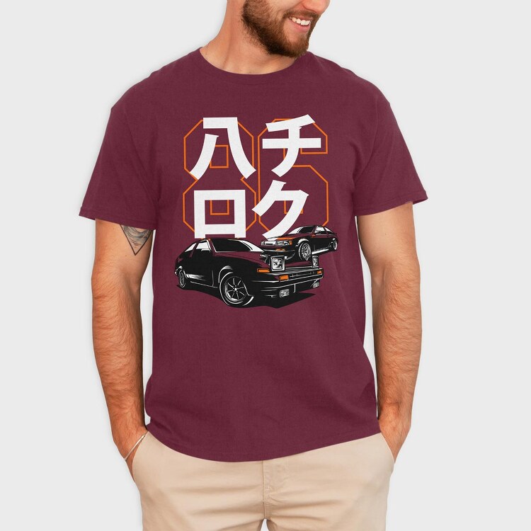 Retro Campers, Unisex Men's T-Shirt