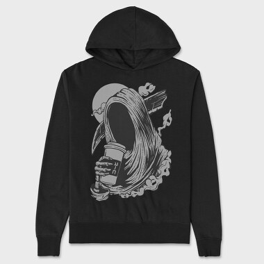 Death Before Decaf, Unisex Men's Hoodie