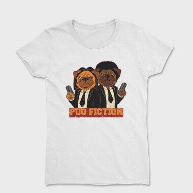 Pug Fiction, Women's T-Shirt