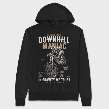 Downhill Maniac, Унисекс Мъжко Суичър