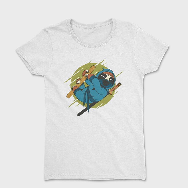 Sloth Ninja, Women's T-Shirt