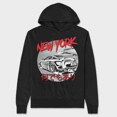 Supra Street Racing, Unisex Men's Hoodie