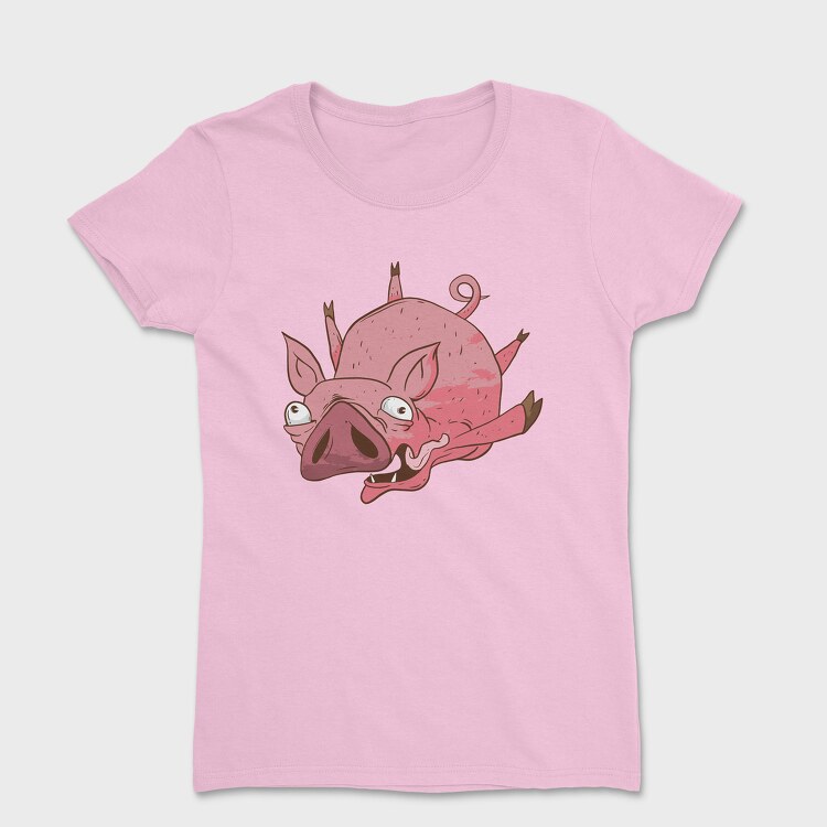 Flying Pig, Women's T-Shirt