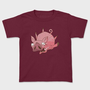 Flying Pig, Kids' T-Shirt