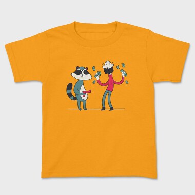 Raccoon Guy, Kids' T-Shirt