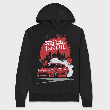 Drift Tokyo, Unisex Men's Hoodie