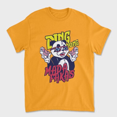 Ding Dong Panda T Shirt, Unisex Men's T-Shirt