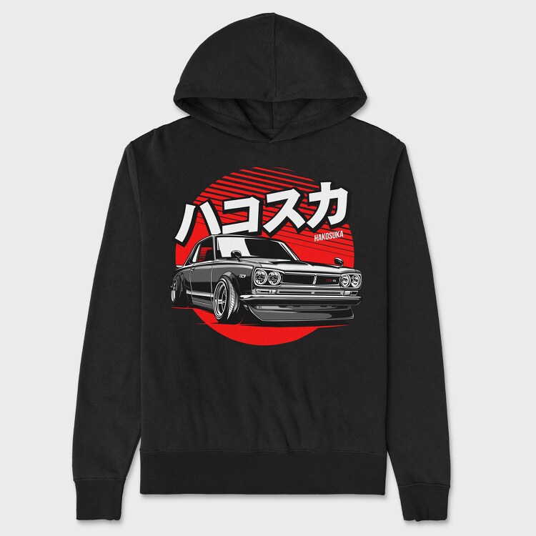 HAKOSUKA, Unisex Men's Hoodie