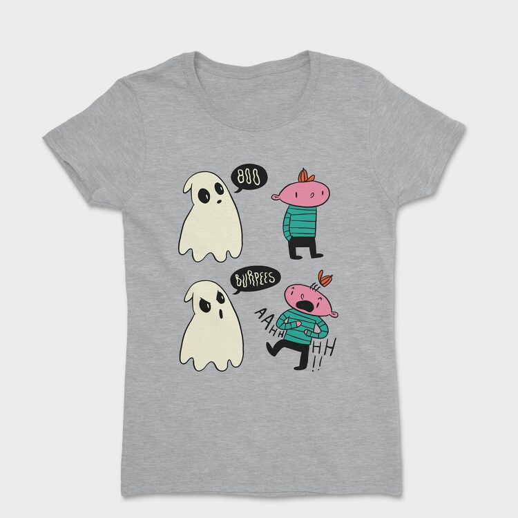 Boo Burpees, Women's T-Shirt