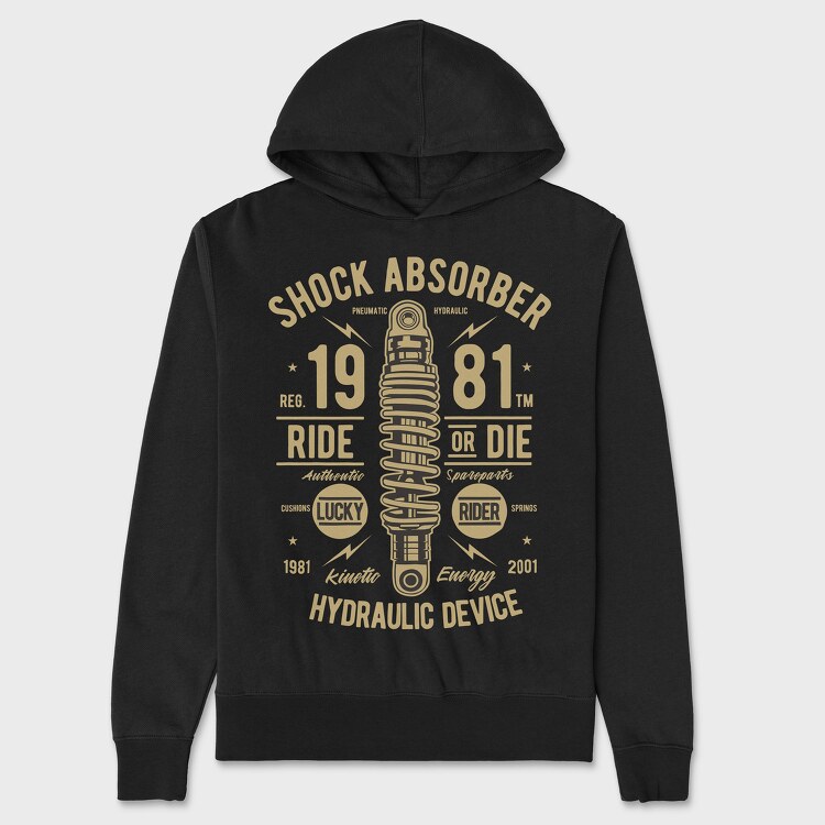 Shock Absorber, Unisex Men's Hoodie