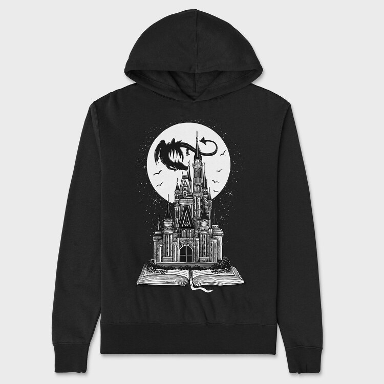 Fairytale Book, Unisex Men's Hoodie