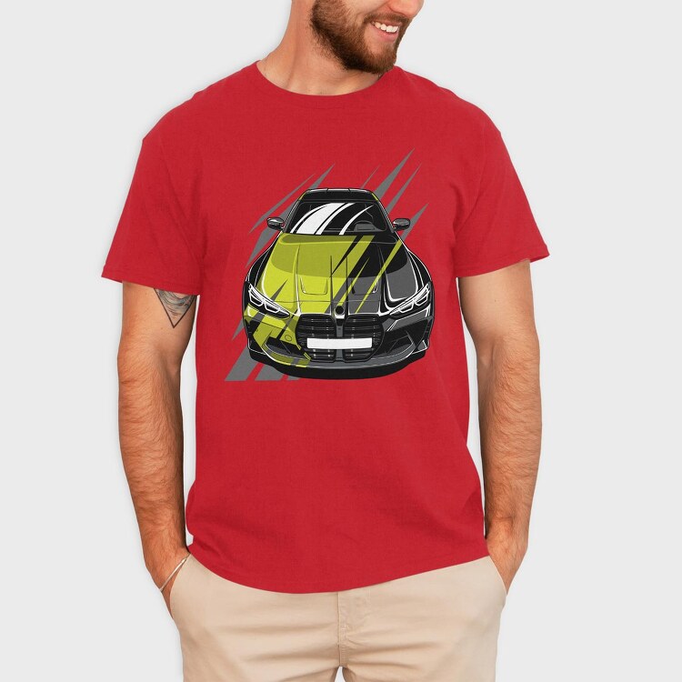 BLUE GTR, Unisex Men's T-Shirt