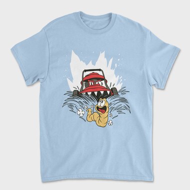 Lawn Mower Monster, Unisex Men's T-Shirt
