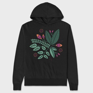 Nature Botanical 17, Unisex Men's Hoodie