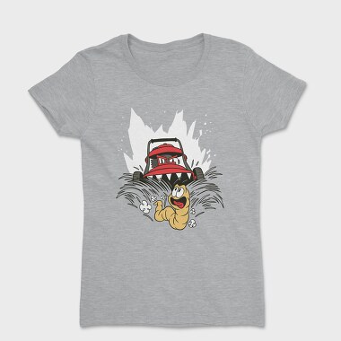 Women's T-Shirt, Lawn Mower Monster