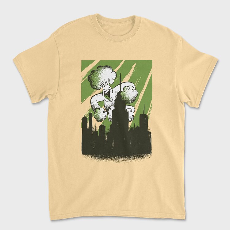 Broccoli Monster, Унисекс Мъжка Тениска