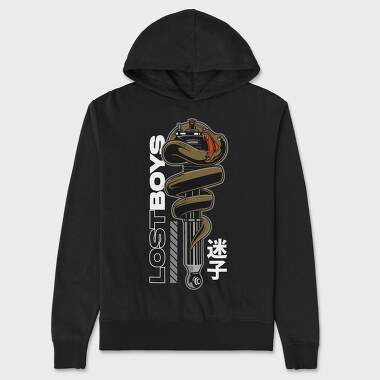 Snake Coilover, Unisex Men's Hoodie