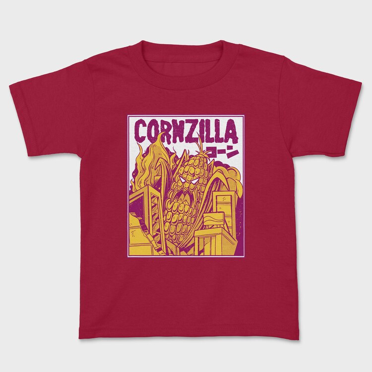 Corn Zilla, Kids' T-Shirt