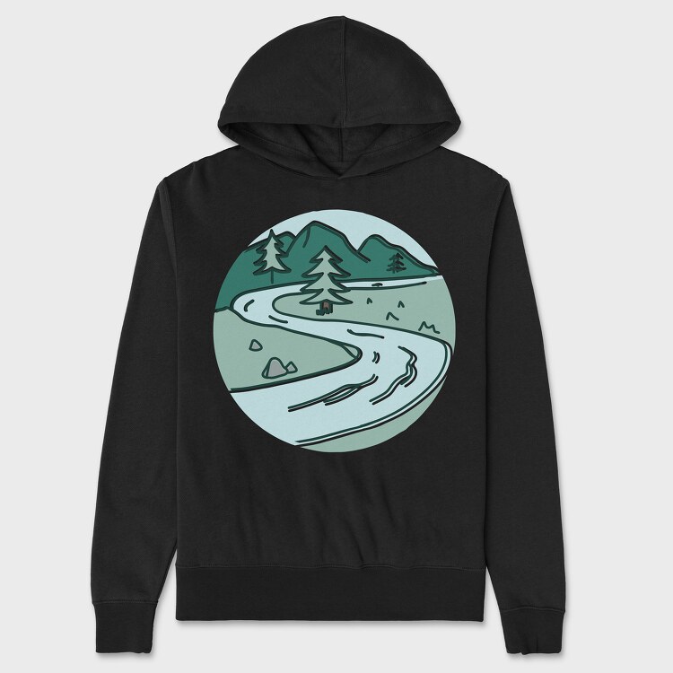 Motorcycle With Comic Rider, Women's T-Shirt