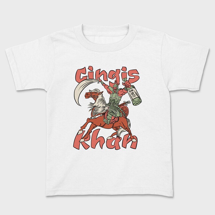 Gingis Khan, Kids' T-Shirt