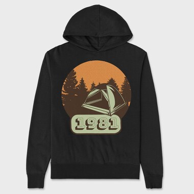 Hike 1981, Unisex Men's Hoodie