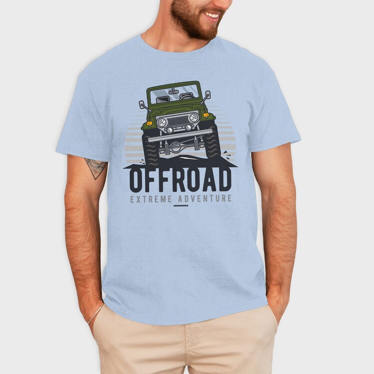 Go Kart Racing, Унисекс Мъжка Тениска