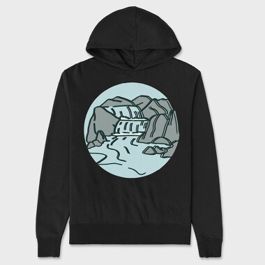 Nature Scenery 3, Unisex Men's Hoodie