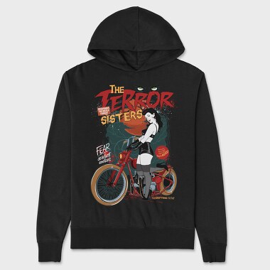 Terror Sisters, Unisex Men's Hoodie