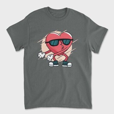 Dancing Heart, Unisex Men's T-Shirt