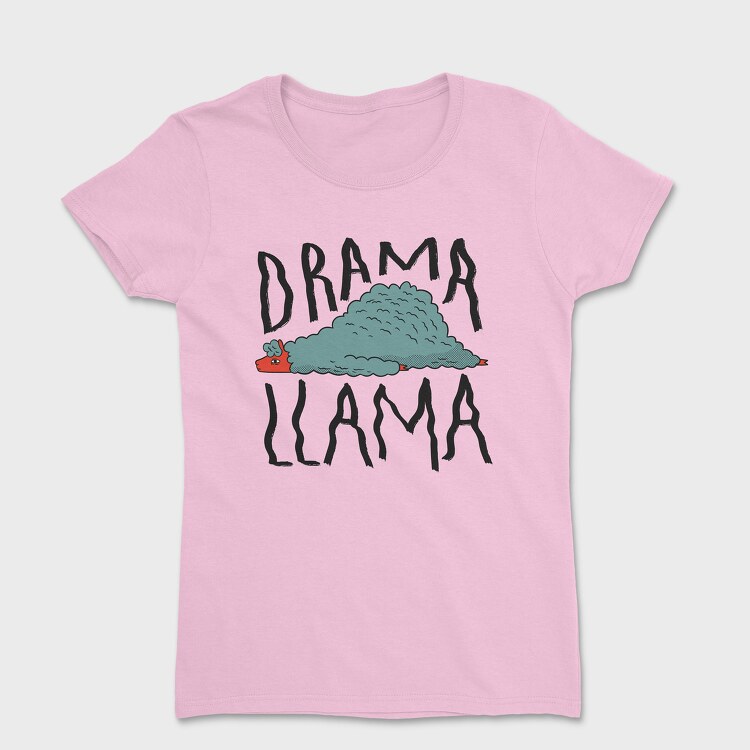 Drama Llama, Women's T-Shirt