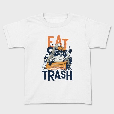 Kids' T-Shirt, Eat Trash