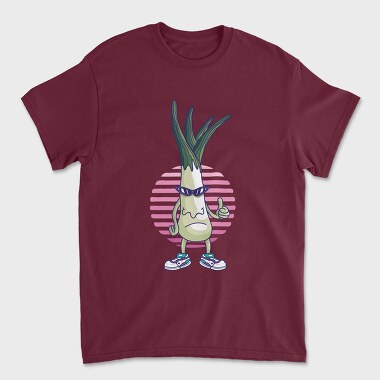 Funny Leek, Унисекс Мъжка Тениска