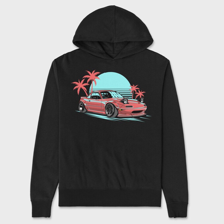 Miata, Unisex Men's Hoodie