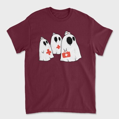 Ghost Nurse, Unisex Men's T-Shirt