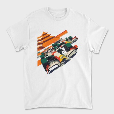 Bauhaus Formula Racing Car, Unisex Men's T-Shirt