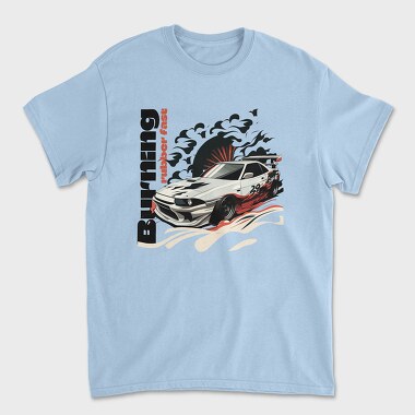 Unisex Men's T-Shirt, Car Jdm Japan Smoke