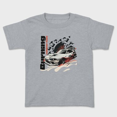 Car Jdm Japan Smoke, Kids' T-Shirt