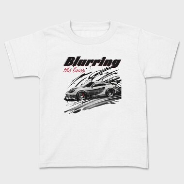 Car Sport Motion, Kids' T-Shirt