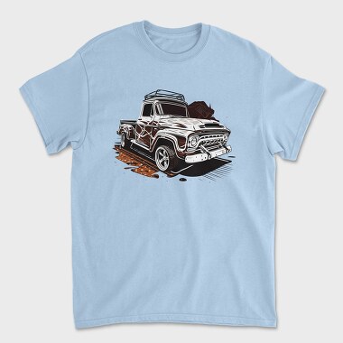 Classic 4X4 Truck With Luxury Rims, Unisex Men's T-Shirt
