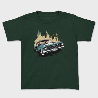Classic Car Comic 2, Kids' T-Shirt