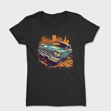 Classic Car Comic, Women's T-Shirt