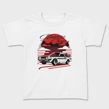 Детска Тениска, Classic Car MountainsClassic Charm
